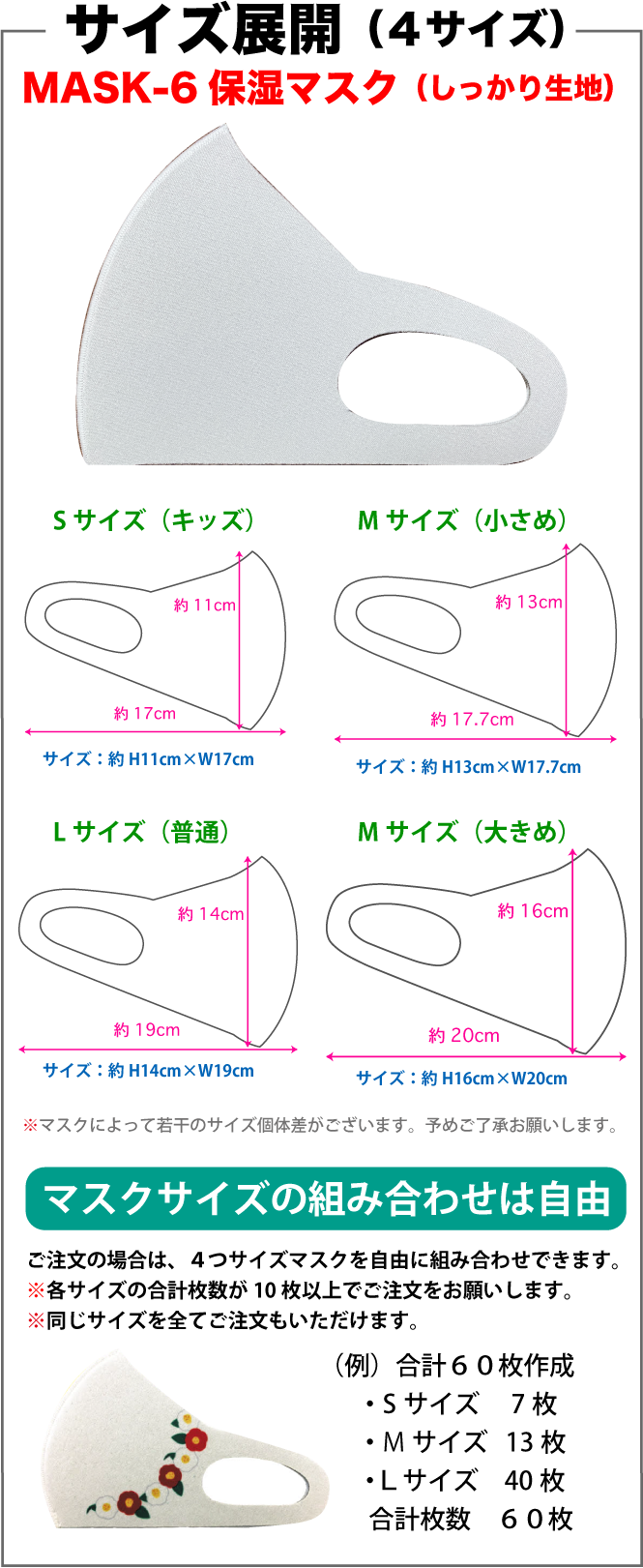 オリジナルマスクの作成サイト！！